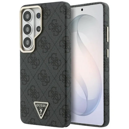 Guess 4G Triangle Logo MagSafe dėklas - Samsung Galaxy S26 Ultra (Juodas)