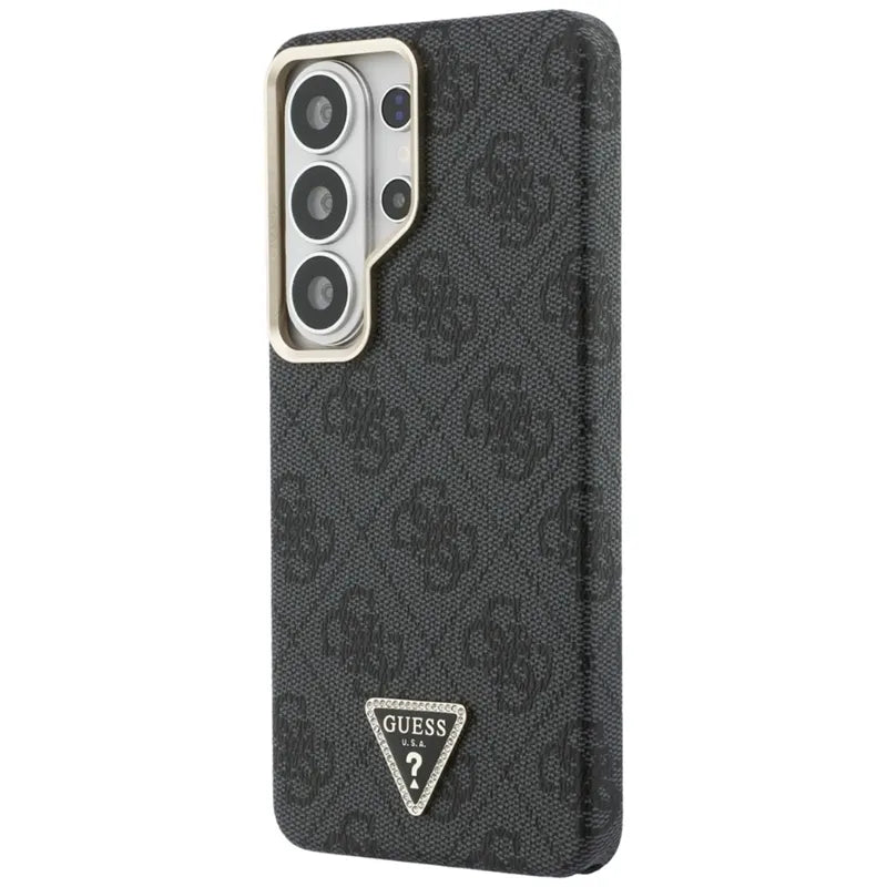 Guess 4G Triangle Logo MagSafe dėklas - Samsung Galaxy S26 Ultra (Juodas)