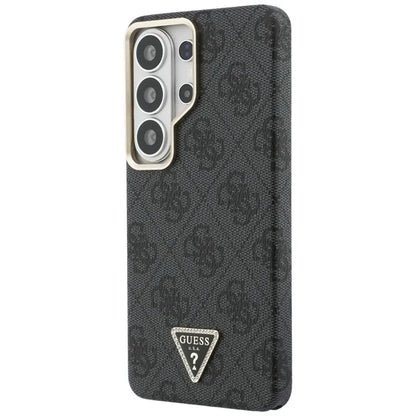 Guess 4G Triangle Logo MagSafe dėklas - Samsung Galaxy S26 Ultra (Juodas)