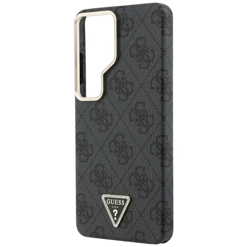 Guess 4G Triangle Logo MagSafe dėklas - Samsung Galaxy S26 Ultra (Juodas)