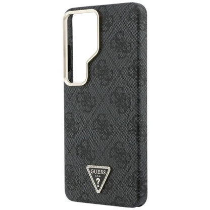 Guess 4G Triangle Logo MagSafe dėklas - Samsung Galaxy S26 Ultra (Juodas)
