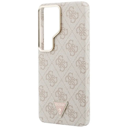 Guess 4G Triangle Logo MagSafe dėklas - Samsung Galaxy S26 Ultra (Rožinis)