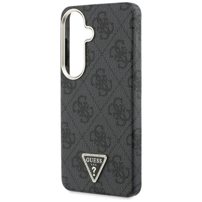 Guess 4G Triangle Logo MagSafe - Samsung Galaxy S26 dėklas (Juodas)