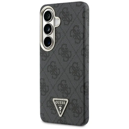 Guess 4G Triangle Logo MagSafe - Samsung Galaxy S26 dėklas (Juodas)