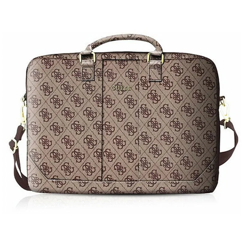 "Guess 4G Uptown" kompiuterio krepšys 15" (rudos spalvos)