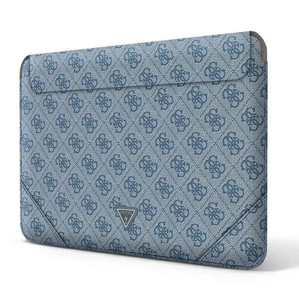 Guess 4G Uptown Triangle Logo Rankovė - Nešiojamojo Kompiuterio Dėklas 13" / 14" (Mėlyna)