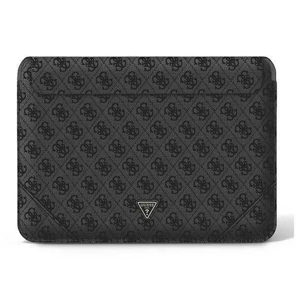 Guess 4G Uptown Trikampio Logotipo Rankovė – 16" nešiojamojo kompiuterio dėklas (juodas)