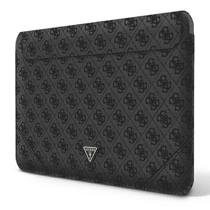 Guess 4G Uptown Trikampio Logotipo Rankovė – 16" nešiojamojo kompiuterio dėklas (juodas)