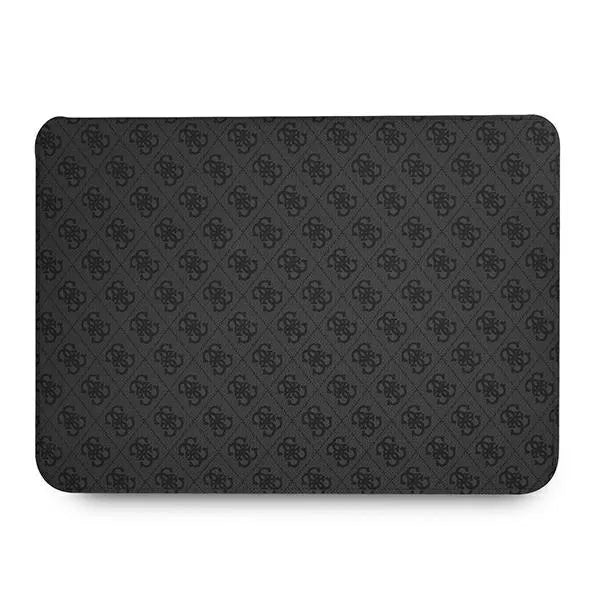 Guess 4G Uptown Trikampio Logotipo Rankovė – 16" nešiojamojo kompiuterio dėklas (juodas)