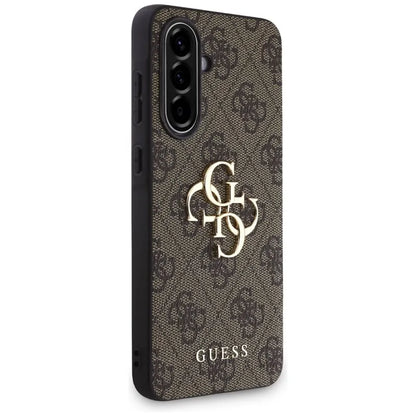 Guess Big 4G Logo Classic Logo – dėklas Samsung Galaxy A56 5G (rudas)