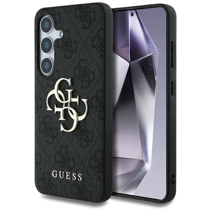 Guess Big 4G Logo Classic Logo – dėklas Samsung Galaxy S25 (juodas)