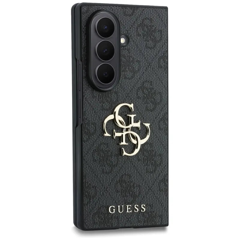 Guess Big 4G Logo – dėklas Samsung Galaxy Z Fold 8 Ultra (juodas)