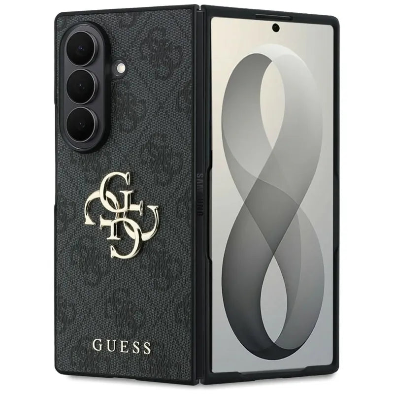 Guess Big 4G Logo – dėklas Samsung Galaxy Z Fold 8 Ultra (juodas)
