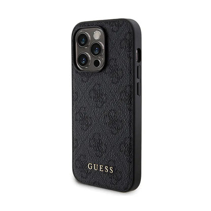 Guess Bundle Pack MagSafe 4G Metal Gold Logo – dėklų rinkinys + Power Bank 5000mAh MagSafe iPhone 13 Pro (juodas)