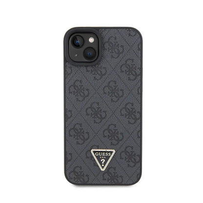 Guess Crossbody 4G Metal Logo - iPhone 15 dėklas (juodas)