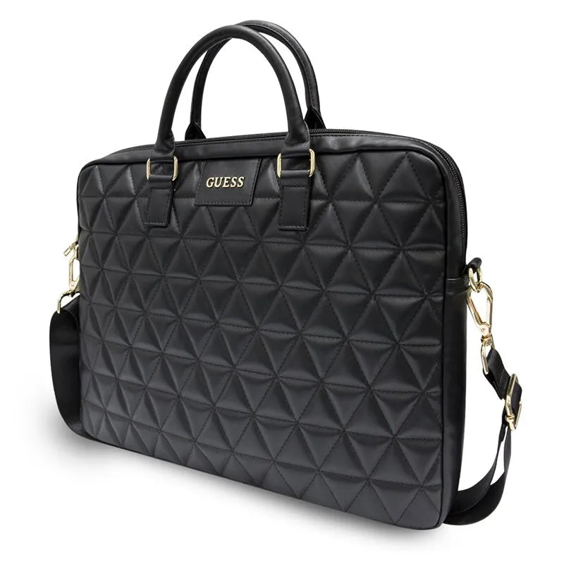 Guess Dygsniuotas kompiuterio krepšys 15" (Juodas)