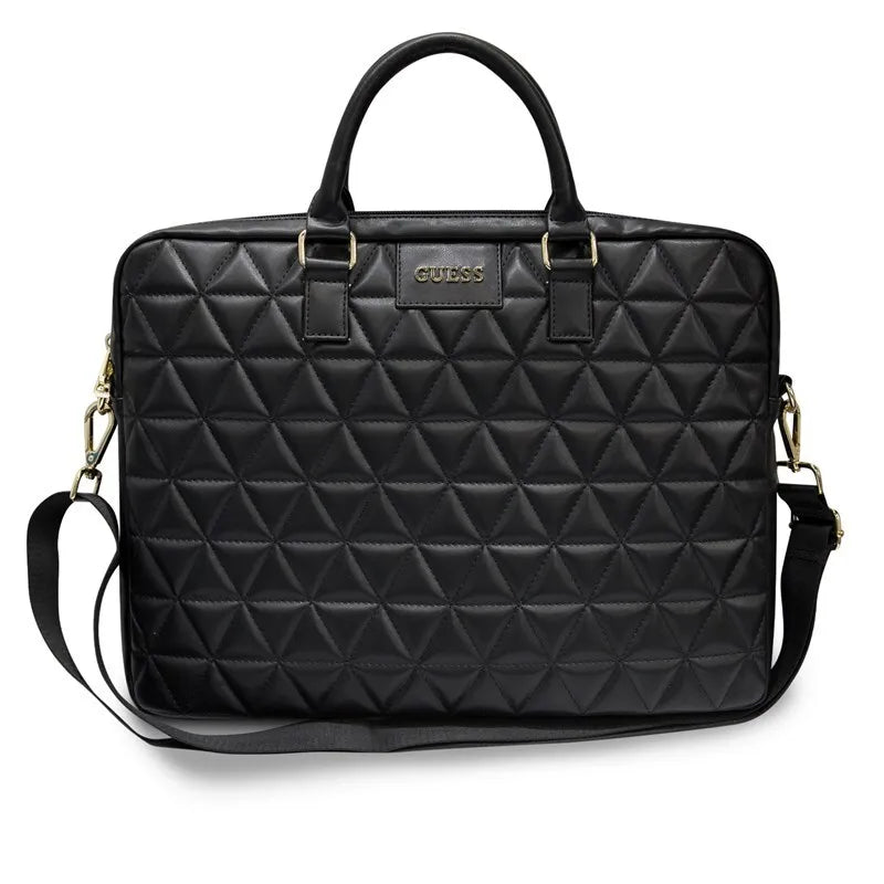 Guess Dygsniuotas kompiuterio krepšys 15" (Juodas)