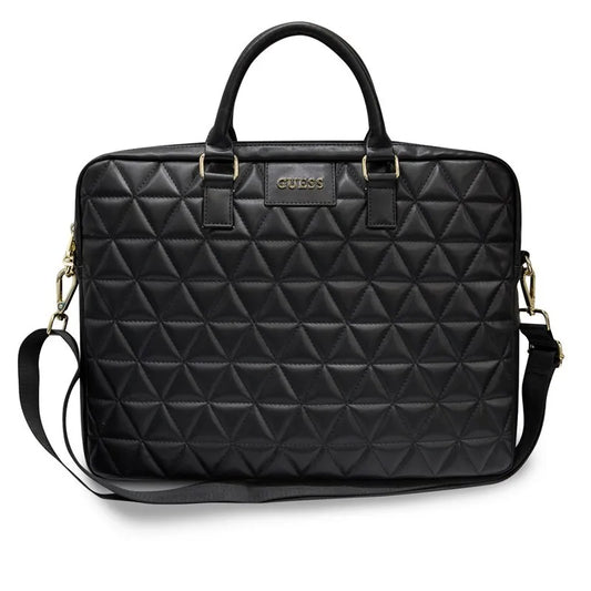 Guess Dygsniuotas kompiuterio krepšys 15" (Juodas)