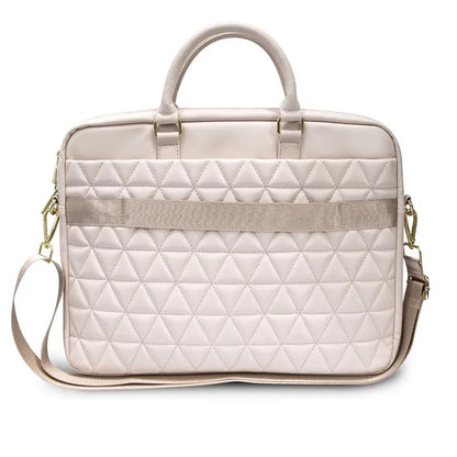 Guess Dygsniuotas kompiuterio krepšys 15" (Rožinis)