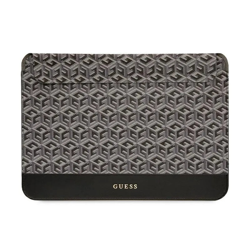 Guess GCube Stripes kompiuterio dėklas – 16 colių nešiojamojo kompiuterio dėklas (juodas)