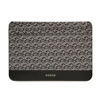 Guess GCube Stripes kompiuterio dėklas – 16 colių nešiojamojo kompiuterio dėklas (juodas)