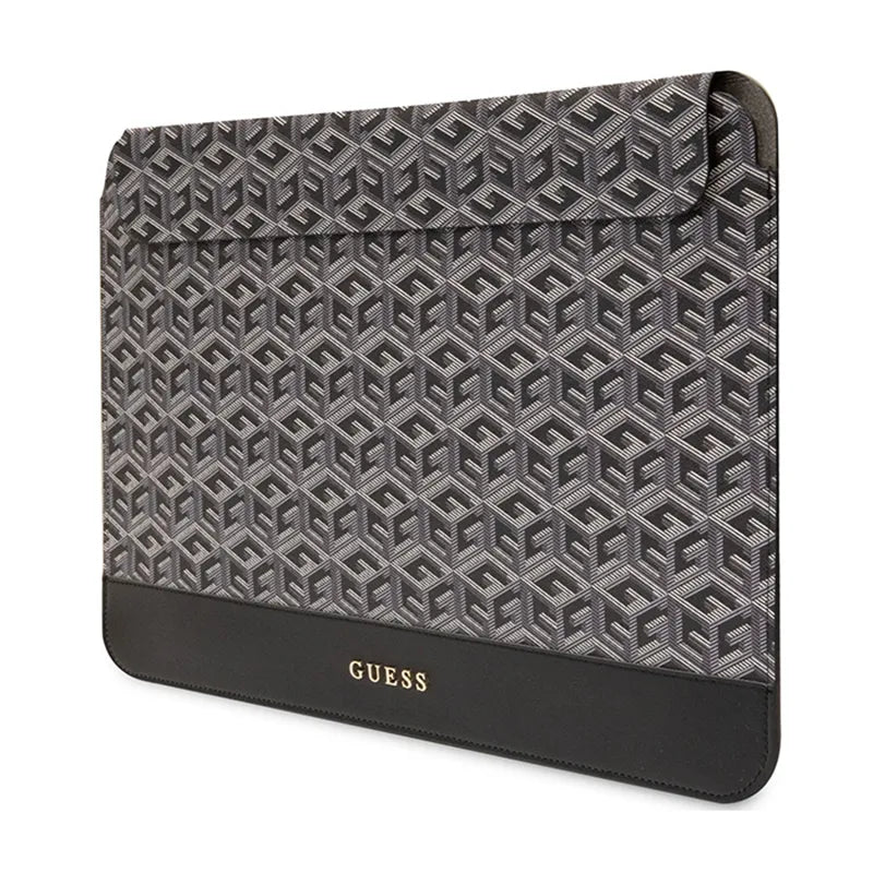 Guess GCube Stripes kompiuterio dėklas – 16 colių nešiojamojo kompiuterio dėklas (juodas)