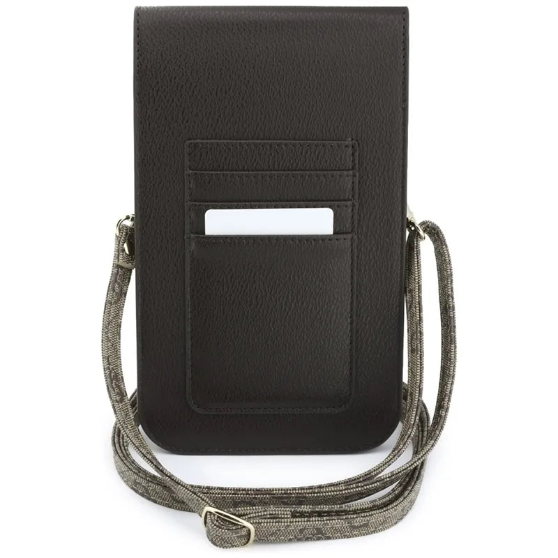 Guess Graines 4G & Classic Logos – telefono krepšys (ruda)