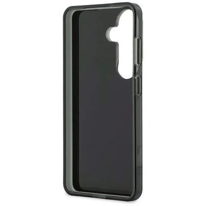 Guess IML Big Metal 4G Script – Samsung Galaxy S26 dėklas (juodas)