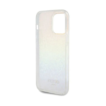 Guess IML Faceted Mirror Disco Iridescent – dėklas, skirtas „iPhone 13 Pro Max“ (blizgus ir šviečiantis)