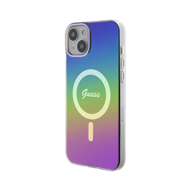 Guess IML Iridescent MagSafe - iPhone 15 Plus dėklas (spalva)