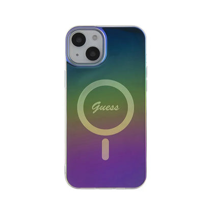 Guess IML Iridescent MagSafe - iPhone 15 Plus dėklas (spalva)