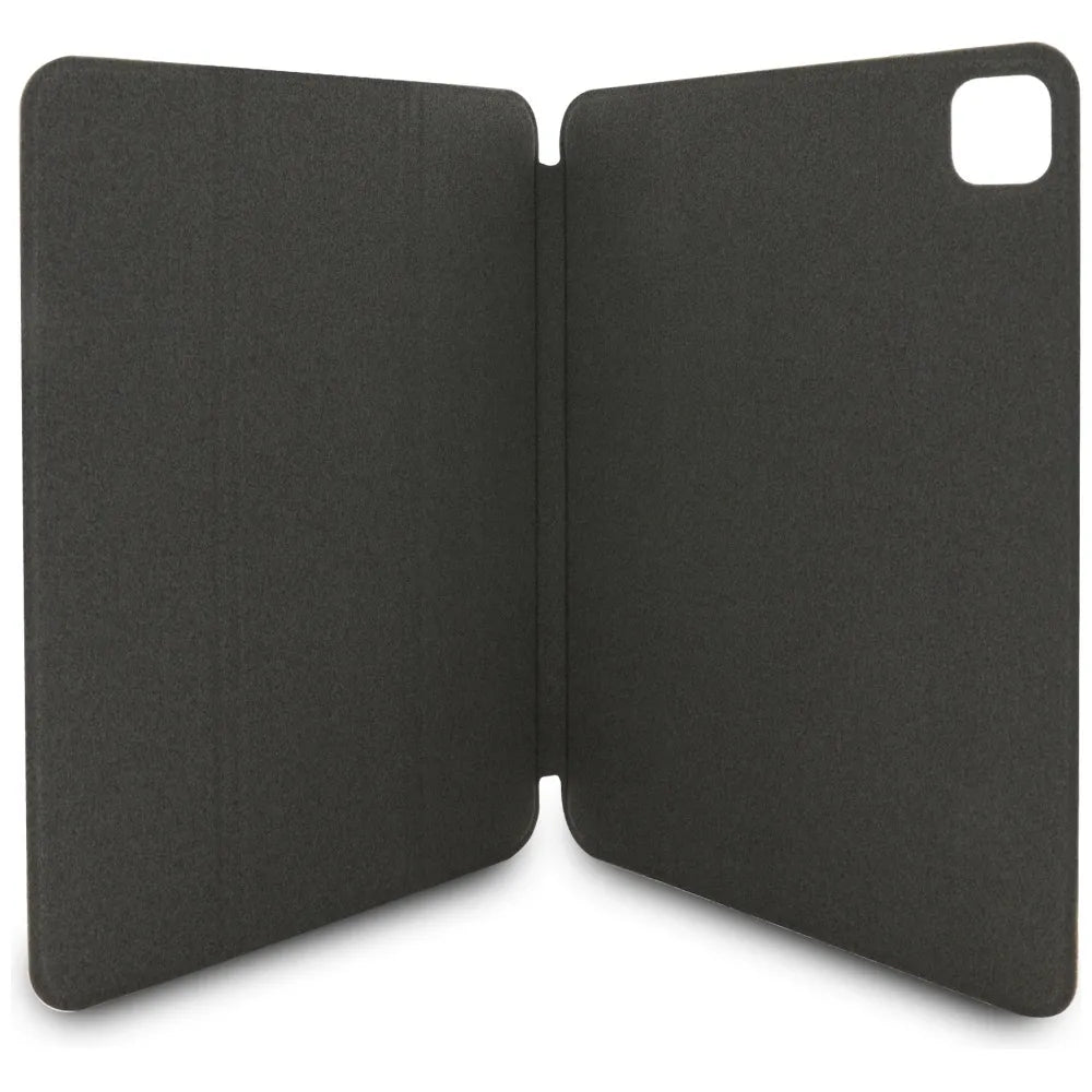 Guess Magnetic 4G Big Logo – dėklas iPad Pro 11" M4 (2024) (rudas)