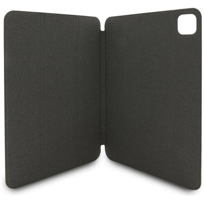 Guess Magnetic 4G Big Logo – dėklas iPad Pro 11" M4 (2024) (rudas)