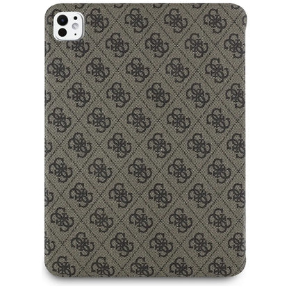 Guess Magnetic 4G Big Logo – dėklas iPad Pro 11" M4 (2024) (rudas)