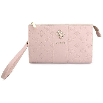 Guess Peony 4G Classic Logos Stripe – telefono rankinė (rožinė)