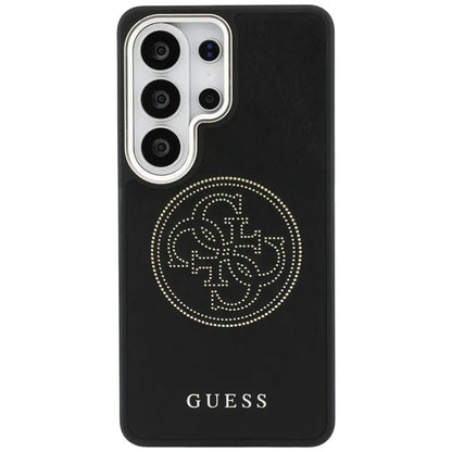 Guess Perforated Logo MagSafe dėklas - Samsung Galaxy S26 Ultra (Juodas)