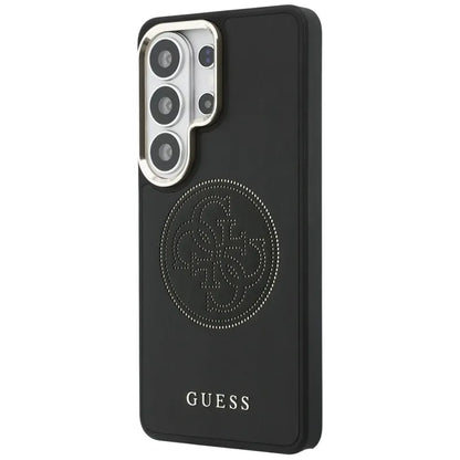 Guess Perforated Logo MagSafe dėklas - Samsung Galaxy S26 Ultra (Juodas)