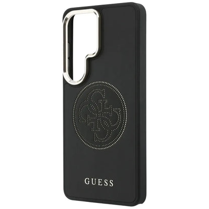 Guess Perforated Logo MagSafe dėklas - Samsung Galaxy S26 Ultra (Juodas)