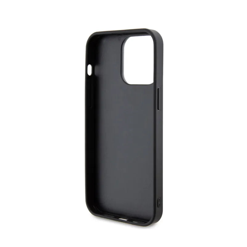 Guess Rhinestone Metal Logo – dėklas, skirtas iPhone 15 Pro Max (rožinis)