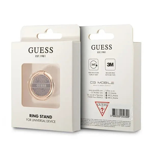 Guess žiedo stovas 4G rudas