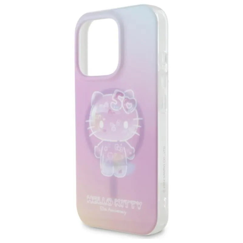 Hello Kitty IML 50-mečio MagSafe – dėklas, skirtas iPhone 16 Pro (rožinis)