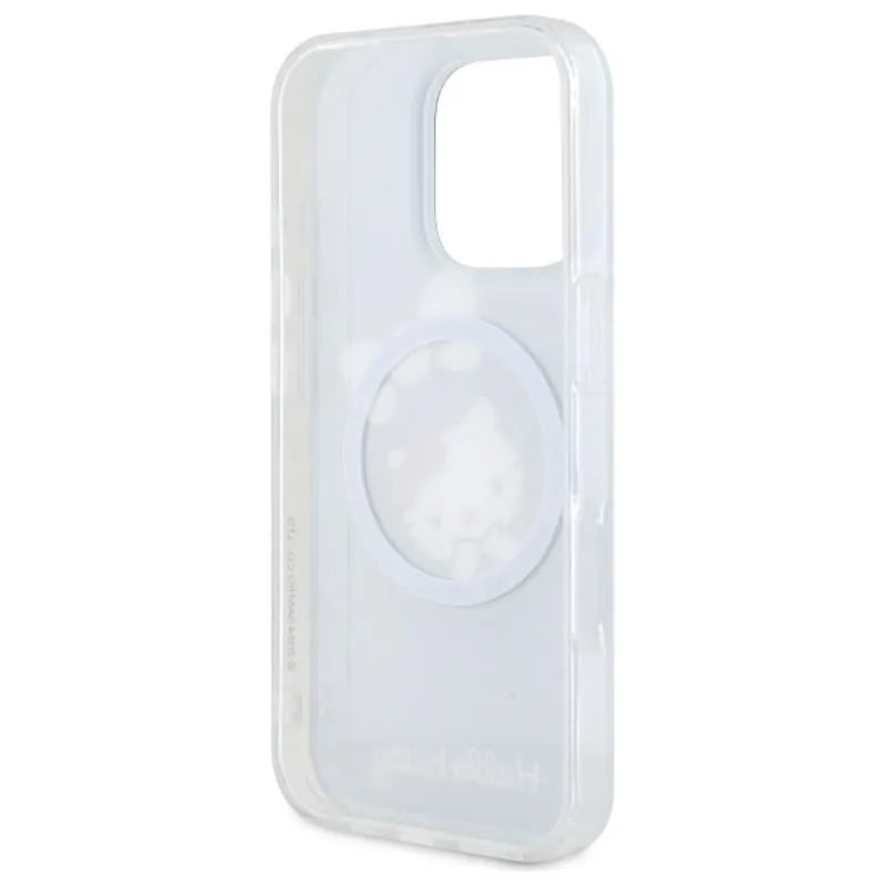 Hello Kitty IML Fun Bow MagSafe - dėklas iPhone 16 Pro (juodas)