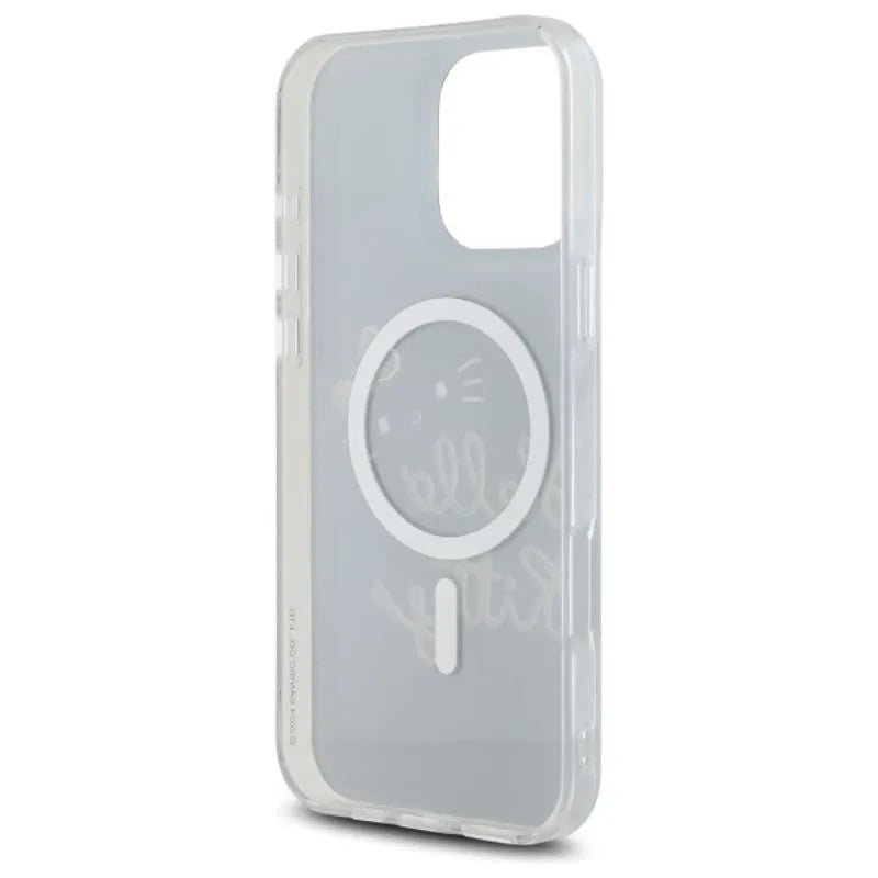 Hello Kitty IML Golden Diva MagSafe – „iPhone 16 Pro Max“ dėklas (juodas)