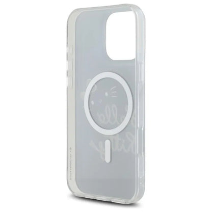 Hello Kitty IML Golden Diva MagSafe – „iPhone 16 Pro Max“ dėklas (juodas)