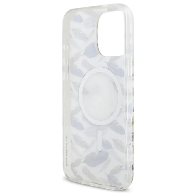 Hello Kitty IML Golden Leaves MagSafe - dėklas iPhone 16 Pro Max (baltas)