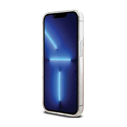 Hello Kitty IML gradiento elektropavojingas „Crowded Kitty Head“ – dėklas, skirtas „iPhone 14 Pro Max“ (rožinis)