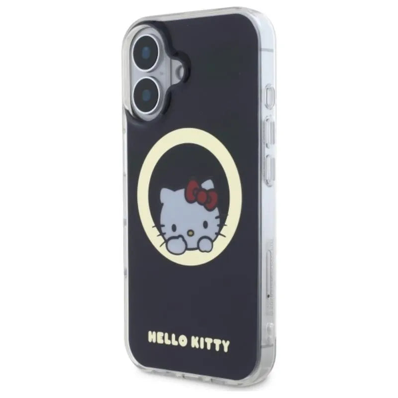 Hello Kitty IML Sweet Kitty MagSafe – Dėklas iPhone 16 (juodas)