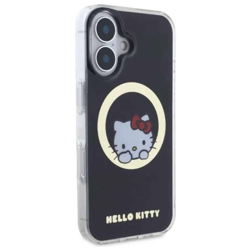 Hello Kitty IML Sweet Kitty MagSafe – Dėklas iPhone 16 (juodas)