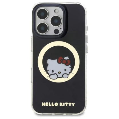 Hello Kitty IML Sweet Kitty MagSafe - dėklas iPhone 16 Pro Max (juodas)