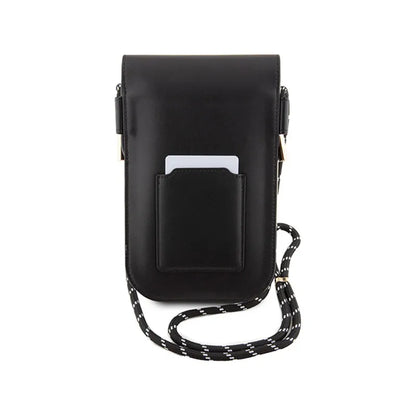Hello Kitty Leather Daydreaming Cord – Telefono rankinė per petį (juoda)